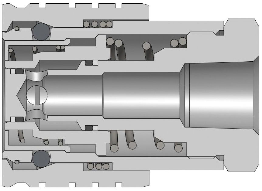 DQC ST-SERIES SNAP-TITE 71 INTERCHANGE FEMALE COUPLER